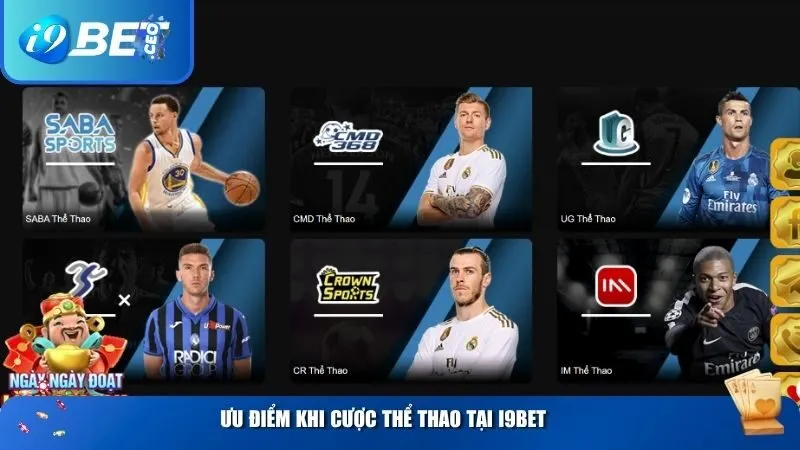 Ưu điểm khi cược thể thao tại i9BET