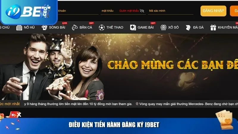 Hướng Dẫn Đăng Ký i9bet Chi Tiết Từng Bước Cho Người Mới Bắt Đầu Điều kiện tiến hành đăng ký i9BET