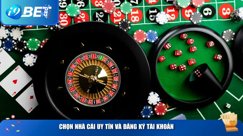 Hướng Dẫn Chơi Casino Trực Tuyến Chi Tiết Cho Người Mới Bắt Đầu Chọn nhà cái đủ uy tín và tiến hành đăng ký tài khoản
