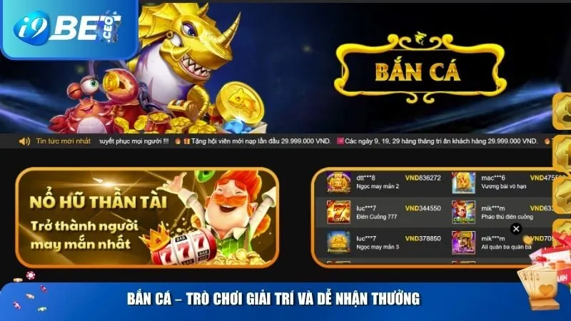 Top 5 Game Dễ Thắng Cho Người Mới – Khởi Đầu Thuận Lợi, Thắng Lớn Dễ Dàng Bắn cá – Trò chơi giải trí và dễ nhận thưởng